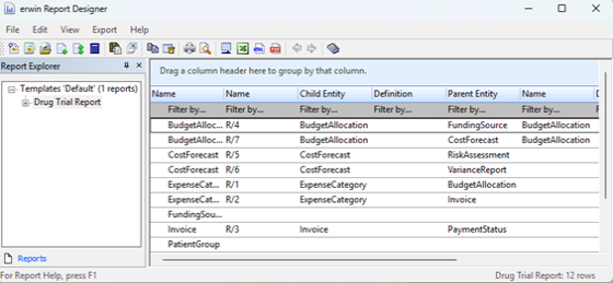 Generated Reports